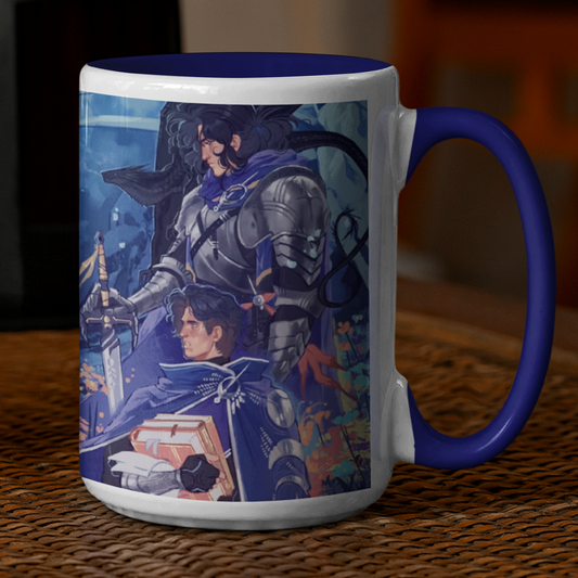 TITANS NEST COVER ART TWO TONE 15OZ. MUG