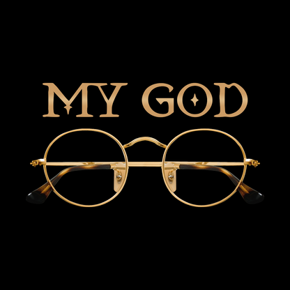 MY GOD UNISEX GARMENT-DYED HEAVYWEIGHT T-SHIRT